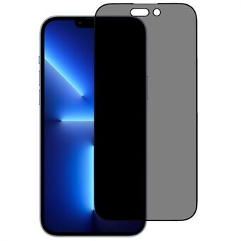 IPhone 14 Pro Max 6,7 tuuman Anti Spy Matte Tempered Glass Kirkas Silkki Printing Edge Full Cover Full Glue -näytönsuoja