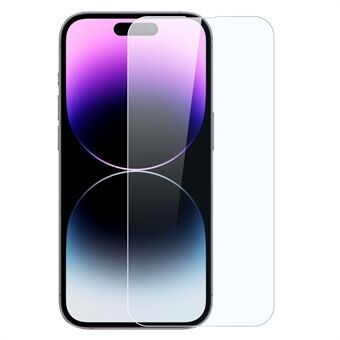 NORTHJO iPhone 14 Pro A+ 0.3mm 2.5D Ultra kirkas näytönsuoja Scratch Herkkä kosketus 9H Kovuus karkaistu lasikalvo