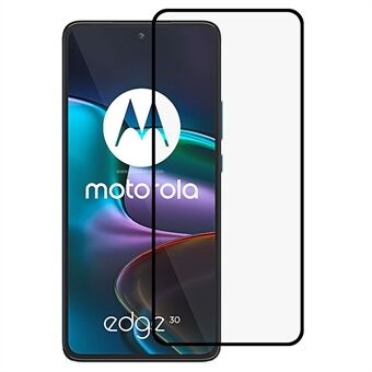 Motorola Edge 30 5G Full Screen Protector Full Liima Silkkitulostus Räjähdyssuojattu karkaistu lasi HD kirkas kalvo