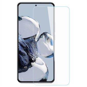 AMORUS Xiaomi 12T Pro 5G Sormenjälkiä estävälle näytönsuojalle 2.5D Arc Edge 9H Kovuus Korkea alumiinipii lasi puhelimen näytön suojakalvo
