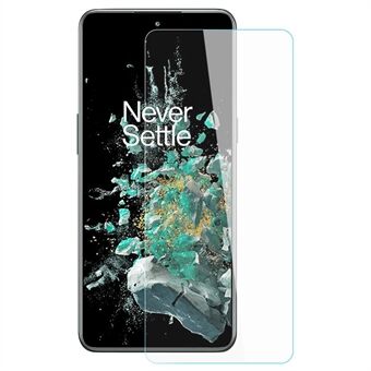 AMORUS OnePlus 10T 5G / ACE Pro 5G Sormenjälkiä estävä Scratch kalvo 9H 2.5D Arc Edge korkea alumiinipiilasi näytönsuoja