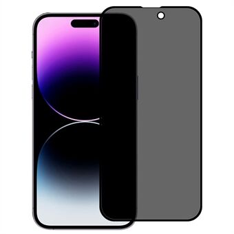 IPhone 14 Pro 180 Degree Anti Spy Tempered Glass Film Yksityisyyden suoja Scratch koko näytön suojakalvo