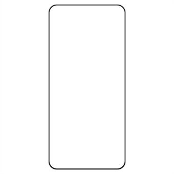 Samsung Galaxy S23:lle silkkitulostus 0,16 mm ultraohut läpinäkyvä karkaistu lasikalvo, koko liima, koko peittävä näytönsuoja (sormenjälkilukitus)