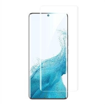 Samsung Galaxy S22 5G Side Glue HD Clear Full Screen -suojalle Scratch kaareva karkaistu lasikalvo
