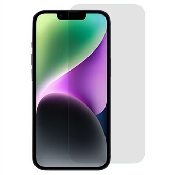 RURIHAI iPhone 14 Plus -puhelimelle Pölytiivis näytönsuoja Kiinteä tarttuva 0,26 mm Anti- Spy korkea alumiinipii lasikalvo
