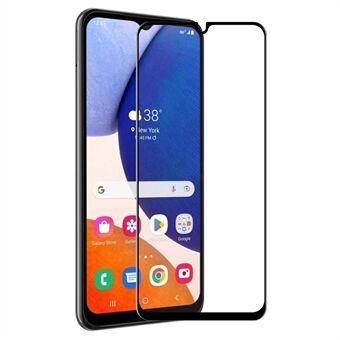 ENKAY HAT Prince Samsung Galaxy A14 5G koko näytönsuojalle 6D silkkitulostus Full Glue sormenjälkiä estävä korkea alumiinipii lasikalvo