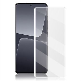 AMORUS Xiaomi 13 Pro 5G:lle räjähdyssuojattu täysin peittävä näytönsuoja UV-neste Full Glue 3D Curved Edge HD karkaistu lasi näyttökalvo