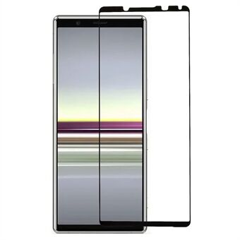 Silkkipainattava näytönsuoja Sony Xperia 5 V:lle, Full Glue Full Cover karkaistu lasi suojakalvo
