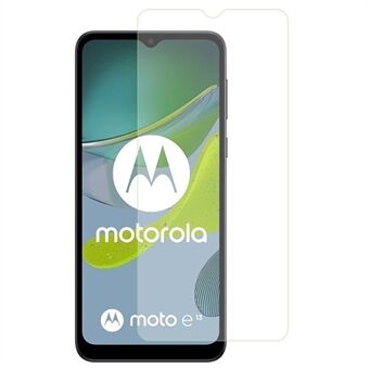 Motorola Moto E13 4G:lle räjähdyssuojattu näytönsuoja 2.5D Arc Edge Ultra kirkas karkaistu lasikalvo