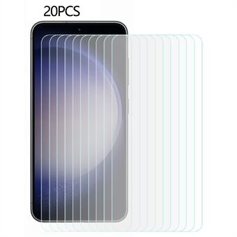20 kpl / setti Samsung Galaxy A24 4G HD Scratch karkaistu lasi näytönsuoja 0,3 mm 2,5D Arc Edge puhelimen näytön kalvo