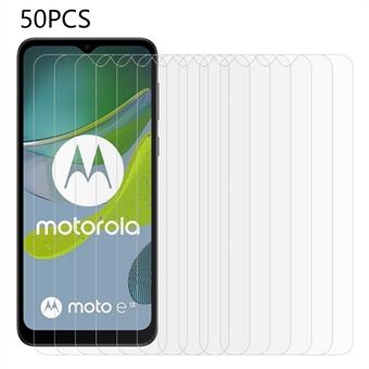 50 kpl / sarja Motorola Moto E13 4G 0.3mm 2.5D karkaistu lasi Scratch kalvo matkapuhelimen näytönsuoja