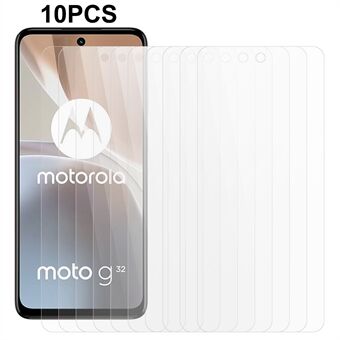 10 kpl / sarja Motorola Moto G32 4G räjähdyssuojalle näytönsuojalle HD kirkas karkaistu lasi 0,3 mm 2,5D kalvo
