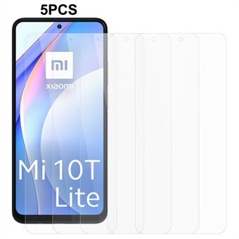5 kpl / pakkaus Xiaomi Mi 10T Lite 5G / Note 9 Pro 5G / Mi 10i 5G näytönsuoja 0,3 mm kirkas 2,5D karkaistu lasi
