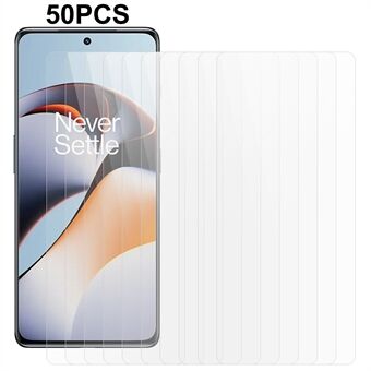 50 kpl OnePlus ACE 2 5G / 11R 5G puhelimen näytönsuojalle Karkaistu lasi Scratch kalvo