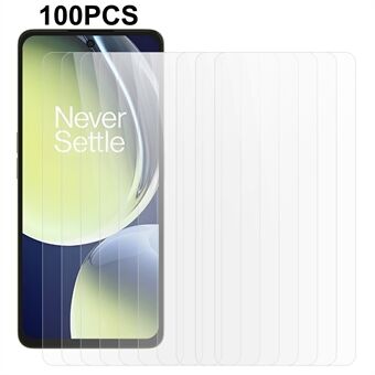 100 kpl OnePlus Nord CE 3 Lite 5G puhelimen näytönsuojalle High Definition Full Glue karkaistu lasikalvo