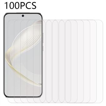 100 kpl Huawei Nova 11 karkaistu lasikalvo ultrakirkas hankausta kestävä puhelimen näytönsuoja
