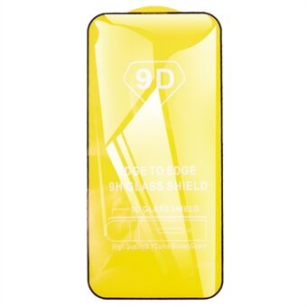IPhone 15 Plus Kosketusherkkä Näytönsuoja 9D Sivuliima Täyssuoja karkaistu lasikalvo