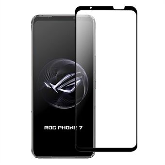 Asus ROG Phone 7 5G Full Glue puhelimen näytönsuojalle Black Edge AGC Glass räjähdyssuojakalvo