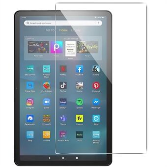 Karkaistu lasi näytönsuoja Amazon Fire Max 11:lle, Full Cover Arc Edge HD kirkas tabletin näyttökalvo