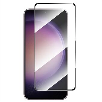 ENKAY HAT Prince Samsung Galaxy S23 FE:lle 0,26 mm kirkas näytönsuoja Silkkitulostus 9H korkean alumiinipiilasi 2,5D kalvo