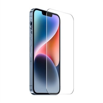 ENKAY HAT Prince Suojakalvo iPhone 15 Plus , 9H 2.5D 0.26mm korkea alumiinipii lasi näytönsuoja