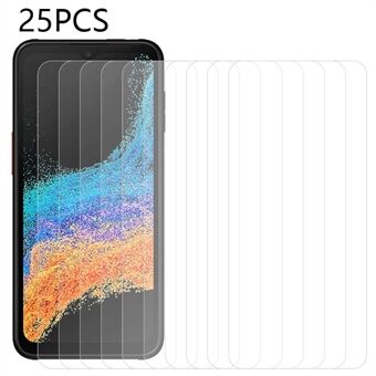 25 kpl näytönsuoja Samsung Galaxy Xcover6 Pro 5G:lle, karkaistu lasi, ultrakirkas näyttökalvo