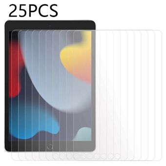 25 kpl iPad 10.2 (2019) / (2020) / (2021) kirkas näytönsuoja Erittäin herkkä karkaistu lasikalvo