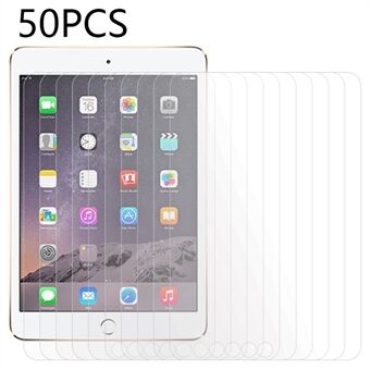 50 kpl iPad mini / mini 2 / mini 3 näytönsuoja Karkaistu lasi Ultra kirkas suojakalvo