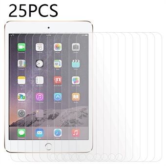 25 kpl iPad mini / mini 2 / mini 3 kristallinkirkas kalvo Scratch karkaistu lasi näytönsuoja