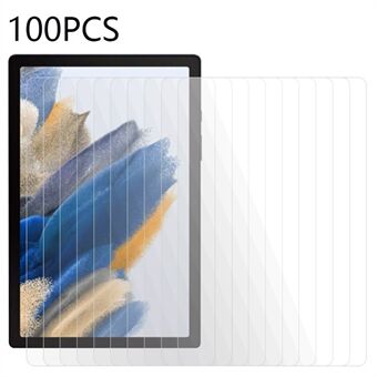 100 kpl Samsung Galaxy Tab A9 -tabletille koko näytön suojakalvo, karkaistu lasi, Scratch kalvo