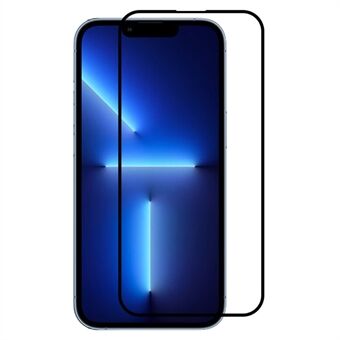 RURIHAI -näytönsuoja iPhone 15 Pro Maxille, toiselle kovuusasteelle karkaistu korkean alumiini-silikonin lasi 0,26 mm 2,5D kalvolla.
