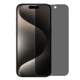 NORTHJO A+ 28 asteen HD-yksityisyyden suojakalvo iPhone 15 Plus / 15 Pro Max -puhelimelle, jossa on Anti-Spy High Aluminum-silicon -lasikalvo