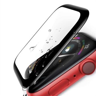 3D Curved Edge vedenpitävä HD karkaistu lasi suojaa Apple Watch Series 7 41mm näytön