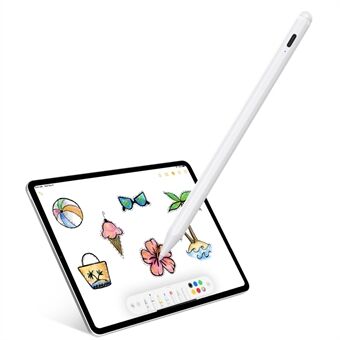 P6P-ladattava kosketusnäyttö, kämmenelle hylkivä Active kynäkynä (CE-sertifioitu) iPad Pro/ iPad Airille / iPad Minille / iPadille (2018 ja uudemmat)