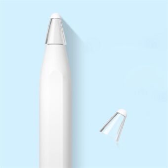 Apple Pencil (2. sukupolvi) / (1. sukupolvi) Silikoni + kuitukynän kärjen suojus Tablet Stylus -kynän kärkiholkki