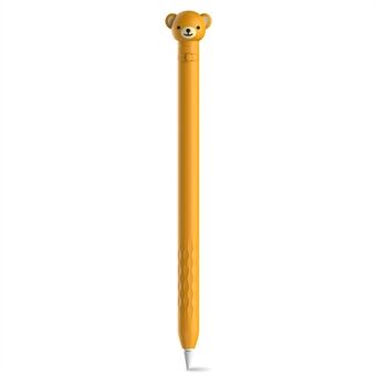 AHASTYLE PT129-1 Apple Pencil 1st Generation Cartoon Animal Stylus -kynän suojus Pehmeä silikoninen suojaholkki