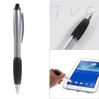 2-in-1-kapasitiivinen näyttö Stylus Touch Pen + -kynä iPhone iPadille Samsung Sony HTC jne.