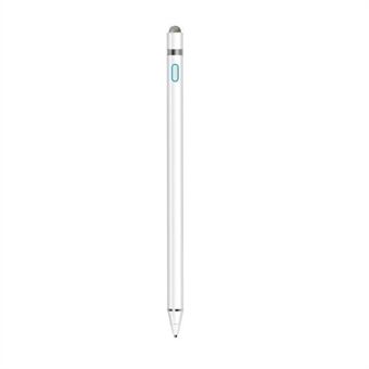 Active Stylus Pen -yhteensopiva Apple iPad Android iOS -ladattava kapasitiivinen digitaalinen kynä kosketusnäyttölaitteille