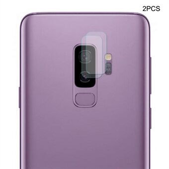 2kpl HAT Prince 0.2mm 9H 2.15D Arc Edge karkaistu lasi kameran linssisuojat Samsung Galaxy S9 Plus SM-G965