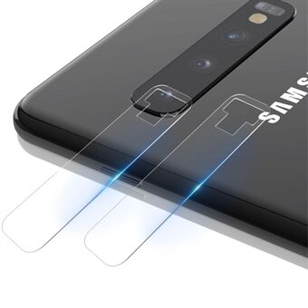IMAK 2 kpl / pakkaus teräväpiirto kirkaslasikameran linssisuoja Samsung Galaxy S10 Plus -puhelimelle