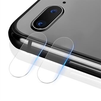 IMAK 2kpl / Pack High Definition Glass Lins Film iPhone 8 Plus / 7 Plus