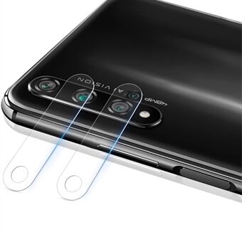 IMAK 2kpl / pakkaus teräväpiirtolasi, kirkas kameran linssisuoja Huawei Honor 20:lle