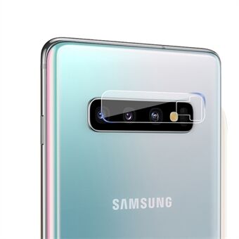 Samsung Galaxy S10:lle Erittäin ohut, täysin peittävä karkaistu lasikameran linssin suojakalvo