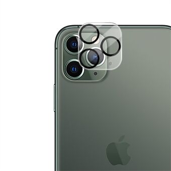 MOCOLO iPhone 11 Pro Max Silk Print HD -kameran linssisuoja - musta