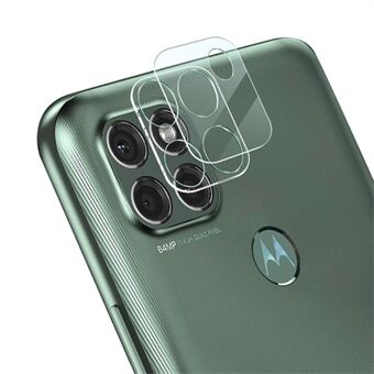 IMAK Scratch teräväpiirto integroitu karkaistu lasilinssikalvo Motorola Moto G9 Powerille