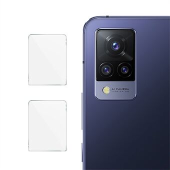 2 kpl / pakkaus IMAK Täysi peittävä Scratch kameralinssi Ultra kirkas suojalasikalvo vivo S9 5G:lle