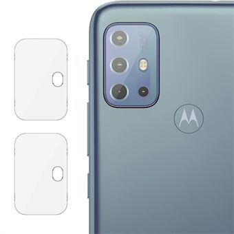 2 kpl / pakkaus IMAK High Transparency -kameran linssin suojaava karkaistu lasikalvo Motorola Moto G20:lle