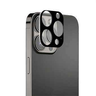 MOCOLO Silkkitulostuskameran linssikalvo iPhone 13 Pro Max 6,7 tuuman, 9H Kovuus Tarkka Cutout karkaistu lasi kameran linssin suoja - musta