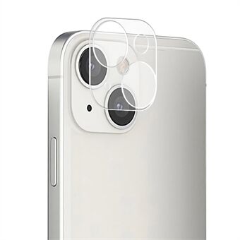 MOCOLO Silk Printing 9H Kovuus Tarkka leikkaus karkaistu lasi takakameran linssisuoja iPhone 13 mini 5,4 tuumalle - Läpinäkyvä