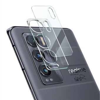 IMAK kulutusta kestävä teräväpiirto karkaistu lasilinssikalvo, joka on päällystetty erittäin kirkkaalla akryylisuojalla Realme GT Explorer Master